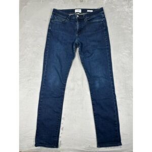 Frame L'Homme Slim Fit Men's Jeans Blue Denim Size 33